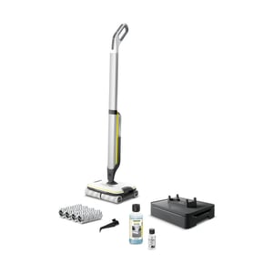 Kärcher FLOOR CLEANER FC 7 CORDLESS PREMIUM Electric Broom Battery-Powered Wet Bagless Silver, Yellow