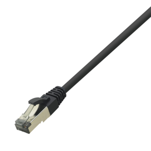 LogiLink CQ8093S Network Cable, Black, 10 m, Cat8.1