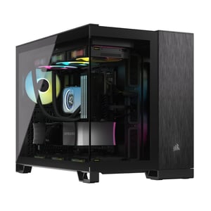 Corsair CC-9011287-WW säkerhetsanordningar och fästen för Midi Tower-datorer, aluminium, svart