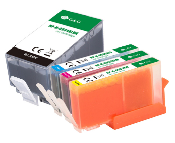 G&G NP2-H-0934XLBK/935XLCMY nabój z tuszem 4 szt. Zamiennik Czarny, Cyjan, Purpurowy, Żółty