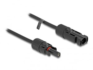 DeLOCK DL4 Solar Cable, 4 mm², Male to Female, 5 m, Black