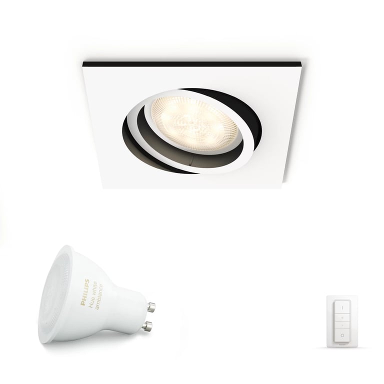 Philips Hue White ambiance Wbudowane światło punktowe Milliskin