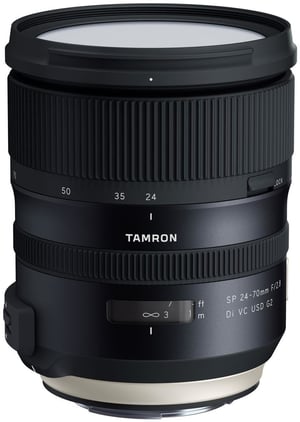Tamron AF SP 24-70mm f/2.8 Di VC USD G2 SLR Standard Lens, Black