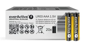 Everactive EVLR03S2IK bateria do użytku domowego Jednorazowa bateria AAA Alkaliczny