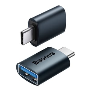 Baseus ZJJQ000003 Adapter für USB-C- und USB-A-Kabel, 3.2 Gen 1, blau