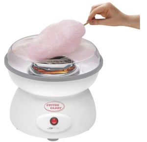 Clatronic ZWM 3478 Zuckerwatte-Maschine, weiß, 500 W