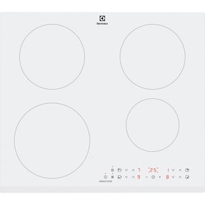 Electrolux LIR60430BW Weiß Einbau 60 cm Induktionskochfeld mit 4 Kochzonen
