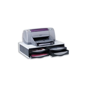 Fellowes Machine Organizer Plastic Black, Gray, White