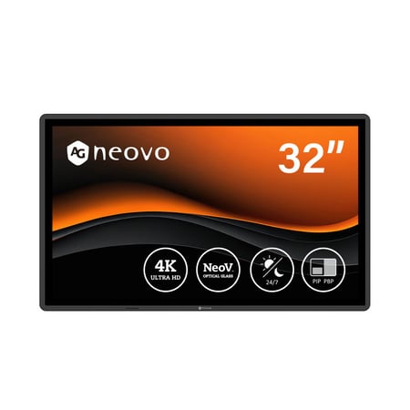 AG Neovo QX3202 Monitor CCTV 81,3 cm (32") 3840 x 2160 px