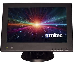 Ernitec 0070-24110-M Computermonitor 25,4 cm (10") 1920 x 1080 px Full HD LED Schwarz