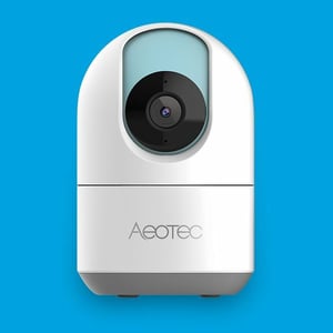 Aeotec Cam 360 Obrotowa Kamera bezpieczeństwa CCTV Wewnętrzna 1920 x 1080 px Biurko