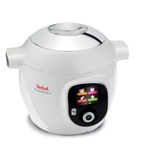 Tefal CY851130 6-liter Multifunctional Electric Pot, Chrome, White