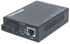Intellinet 507349 Netzwerkkonverter 1000 Mbit/s 1310 nm Einzelgerät Schwarz