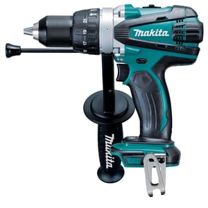 Makita DHP458Z Bohrmaschine 2000 U/min Zentralverriegelung 2,3 kg Schwarz, Blau