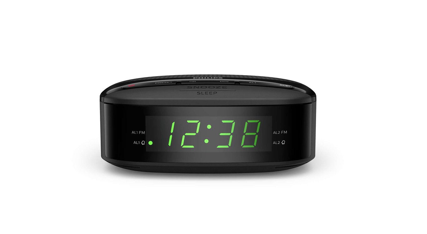 Philips TAR3205/12 radio Zegar Cyfrowy Czarny