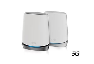 NETGEAR NBK752 router bezprzewodowy Gigabit Ethernet Tri-band (2.4 GHz/5 GHz/5 GHz) 5G Szary