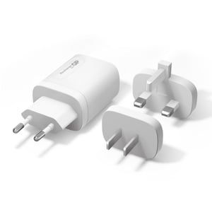 GP Batteries 150GP20WPD Ladegerät für mobile Geräte, universell, weiß, Wechselstrom, Schnellladung, intern