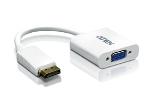 ATEN VC925-AT DisplayPort-zu-VGA-Kabeladapter (D-Sub), weiß