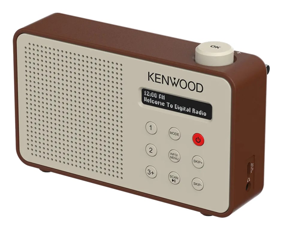 Kenwood CRM25DABT Przenośny Cyfrowy Mokka