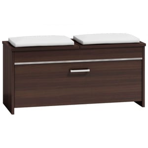 Topeshop ROMA WENGE CABINET Closed Shoe Organizer