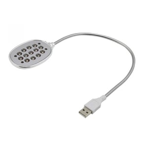 Esperanza EA120 USB-gadget, silver, vit lampa