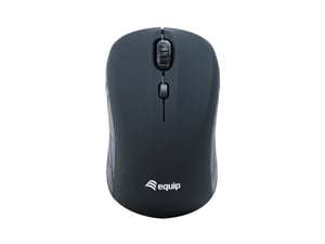 Equip 245108 Travel-Friendly Ambidextrous RF Wireless Optical Mouse, 1600 DPI