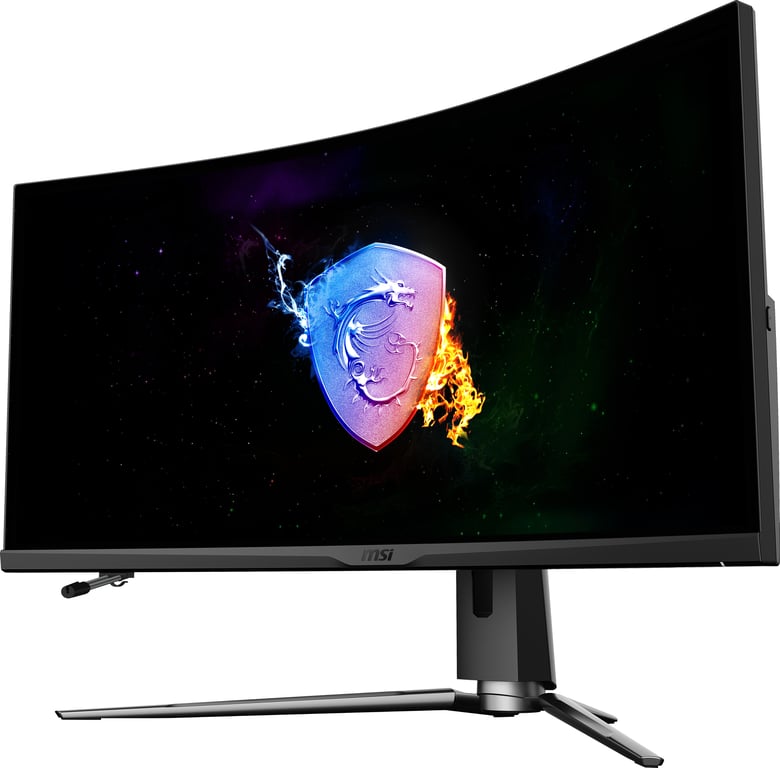 ディスプレイ・モニター本体 MSI ARTYMIS 343CQR MSI 34 cale 165Hz UWQHD Zakrzywiony Monitory gamingowy