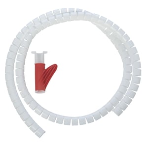 Microconnect CABLEEATER25H kabelhållare Kabelskydd Vit