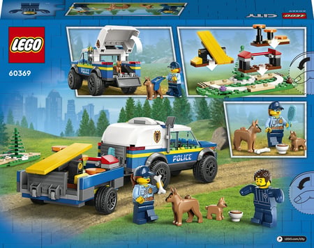 LEGO City Szkolenie psów policyjnych w terenie