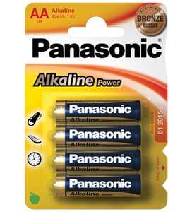 Goobay LR6 4-BL Panasonic Alkaline Power Jednorazowa bateria AA Alkaliczny