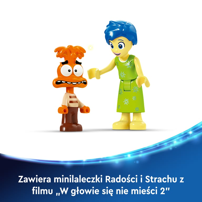 LEGO Disney W głowie się nie mieści 2 — kostki z emocjami