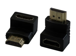 EFB Elektronik EB473V2 przejściówka do kabli HDMI Type-A Czarny