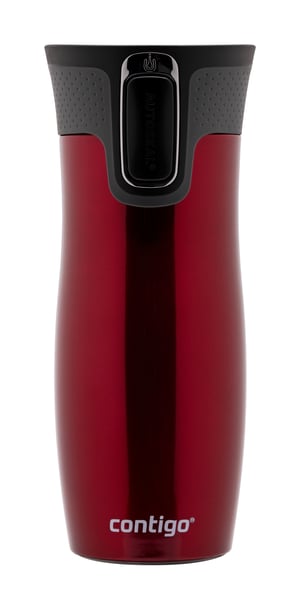 CONTIGO West Loop 470 ml Czerwony Stal nierdzewna