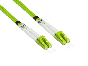 Alcasa LW-802LC5 InfiniBand/Fiber Optic Cable, 2 m, LC, Green