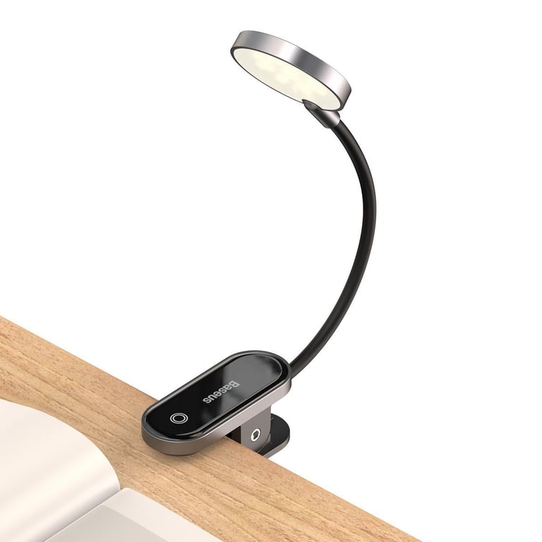 Baseus DGRAD-0G lampa stołowa Niewymienialne źródło światła LED Szary
