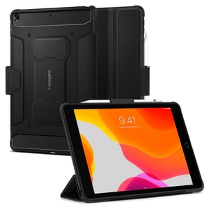 Spigen ACS01216 etui na tablet 25,9 cm (10.2") Etui z klapką Czarny