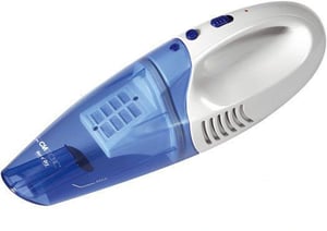 Clatronic AKS 828 Portable Vacuum Cleaner, Blue, White, Bagless