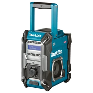 Makita MR003G radiomottagare Svart, Blå, Grå