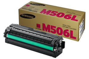 Samsung CLT-M506L Tonerkassette, 1 Stück. Original, Schwarz