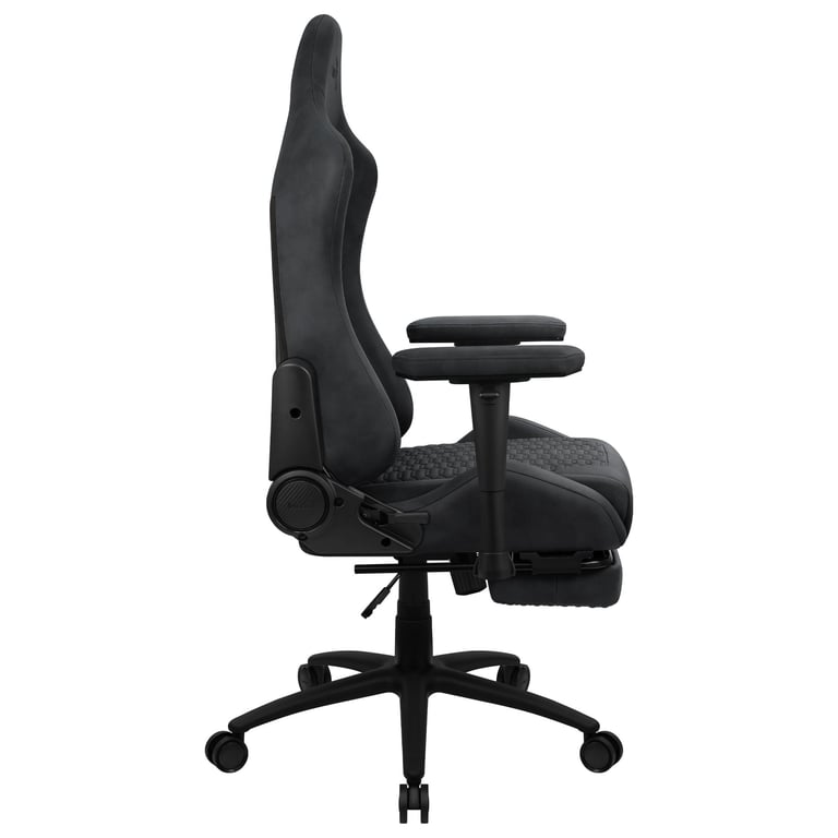 Aerocool Royal AeroSuede Uniwersalny fotel dla gracza Obite siedzisko Szary