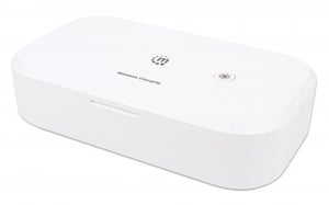 Manhattan 180283 Ultraviolet Sterilizer, White, USB, 410 nm UV-C