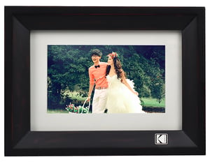 Kodak RDPF-700W-Black Digitaler Bilderrahmen Schwarz 17,8 cm (7")