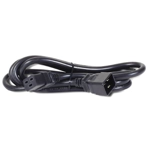 ROLINE 19.08.1562 Power Cable, Black, 2 m, C20 plug, C19 socket