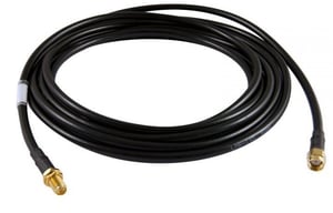 ALLNET 5m, 2xSMA Coaxial Cable, SMA, Black