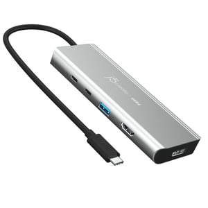 j5create JCD401 Wired USB 3.2 Gen 2 (3.1 Gen 2) Type-C Silver