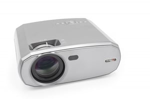 Technaxx TX-177 Projektor o standardowym rzucie 15000 ANSI lumenów LCD 1080p (1920x1080) Biały