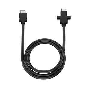 Fractal Design FD-A-USBC-001 USB Cable, 0.67 m, 10 Gbit/s, Black