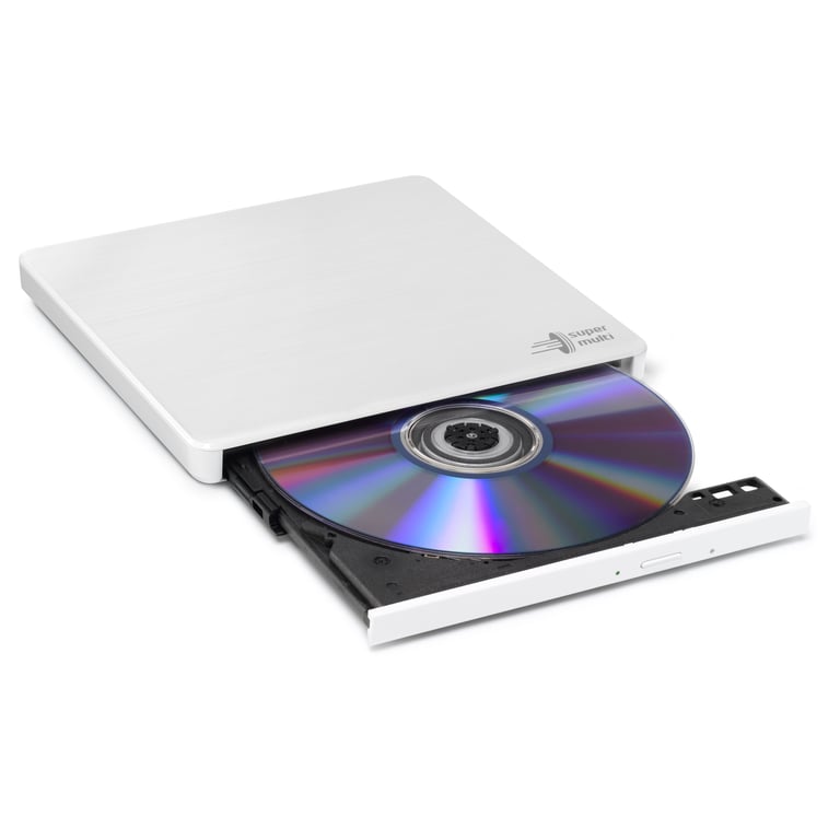 Hitachi-LG Slim Portable DVD-Writer dysk optyczny DVD±RW Biały