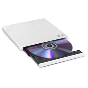 Hitachi-LG Slim Portable DVD-Writer dysk optyczny DVD±RW Biały