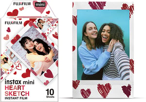 Fujifilm INSTAX MINI FILM HEART (10) film blyskawiczny 10 szt. 54 x 86 mm